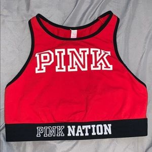 Pink Nation Crop Top